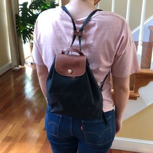Longchamp mini backpack